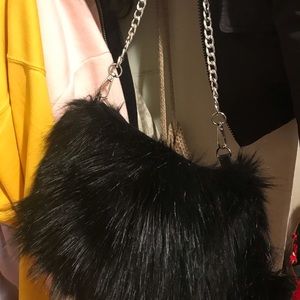 Fur Shoulder Bag